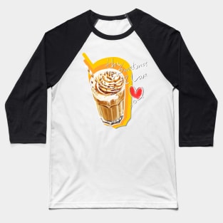 Caramel latte Baseball T-Shirt